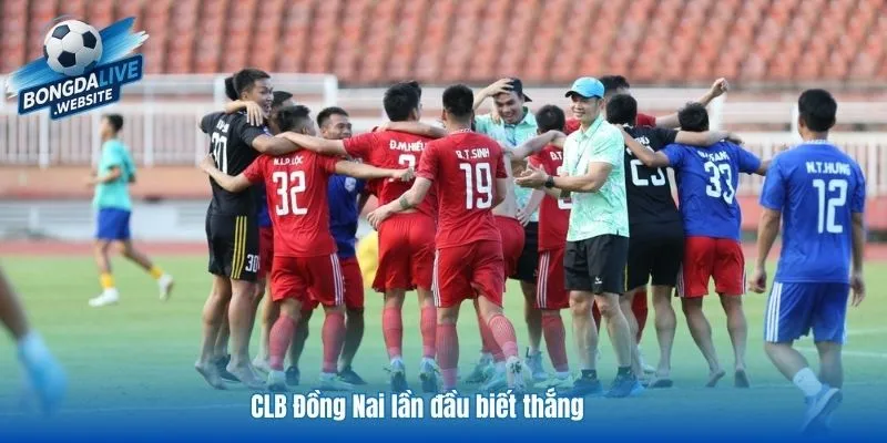 CLB Đồng Nai lần đầu biết thắng