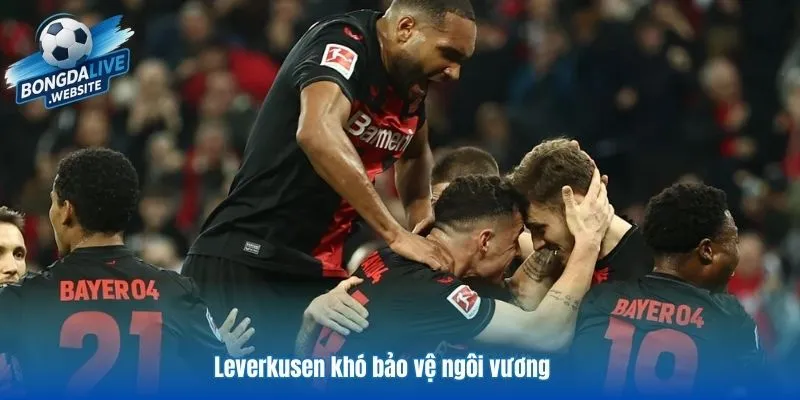 Leverkusen khó bảo vệ ngôi vương